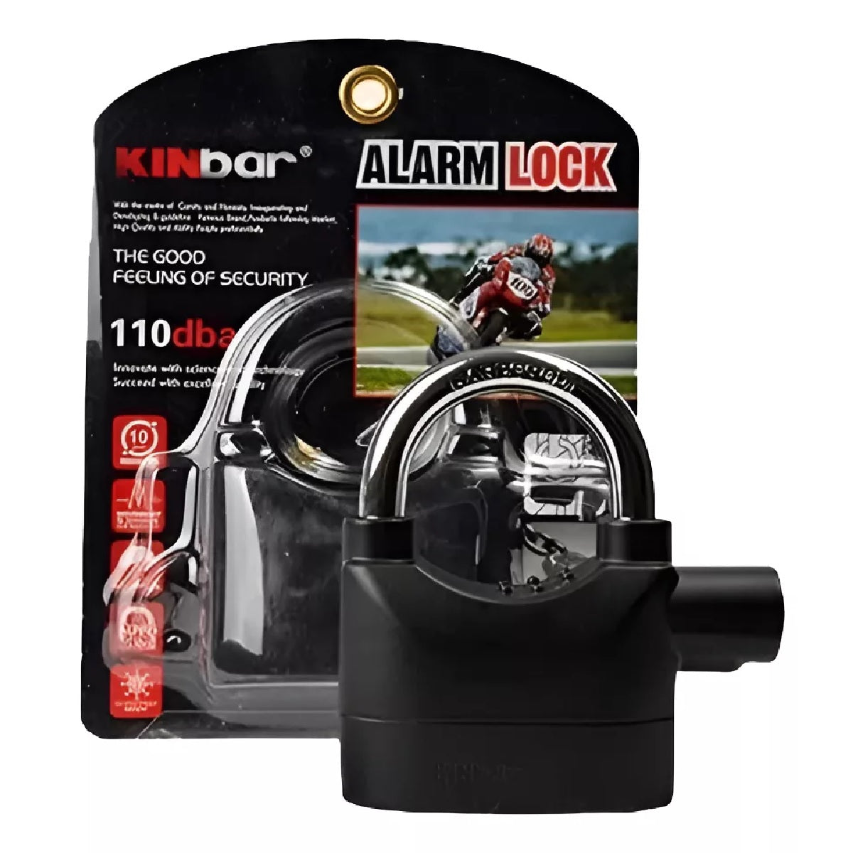 Candado con alarma Antirrobo